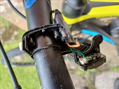 Voici un exemple d'un vélo électrique à réparer